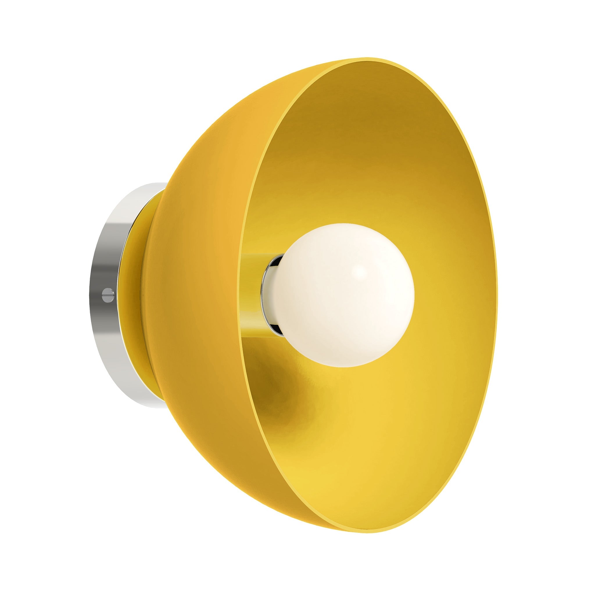 Color Hemi Sconce 10"