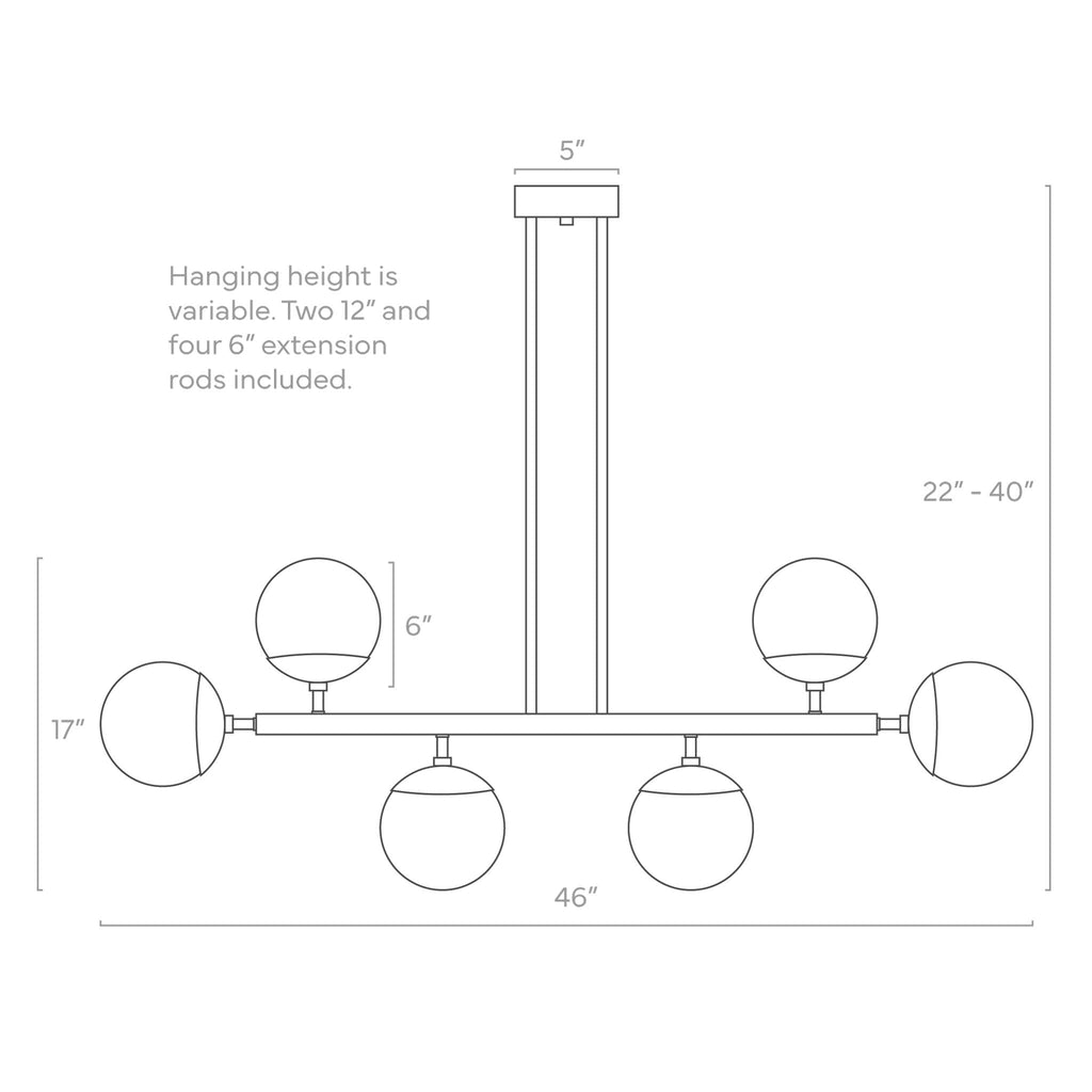 Color Axia Chandelier