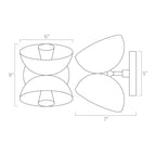 Color Beso Sconce