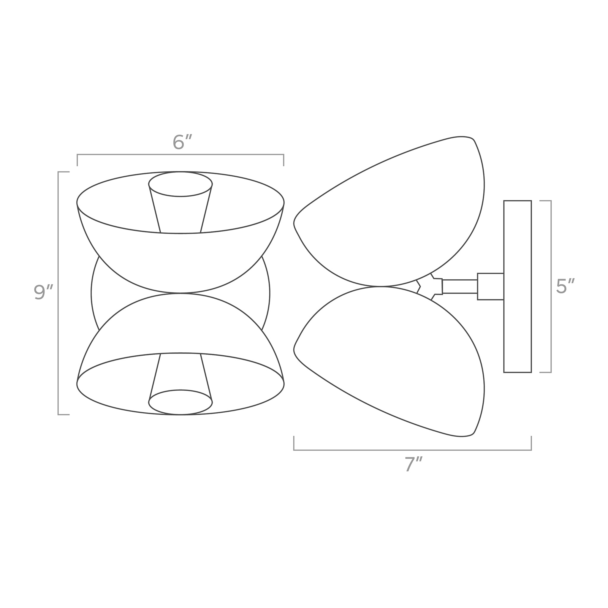 Color Beso Sconce