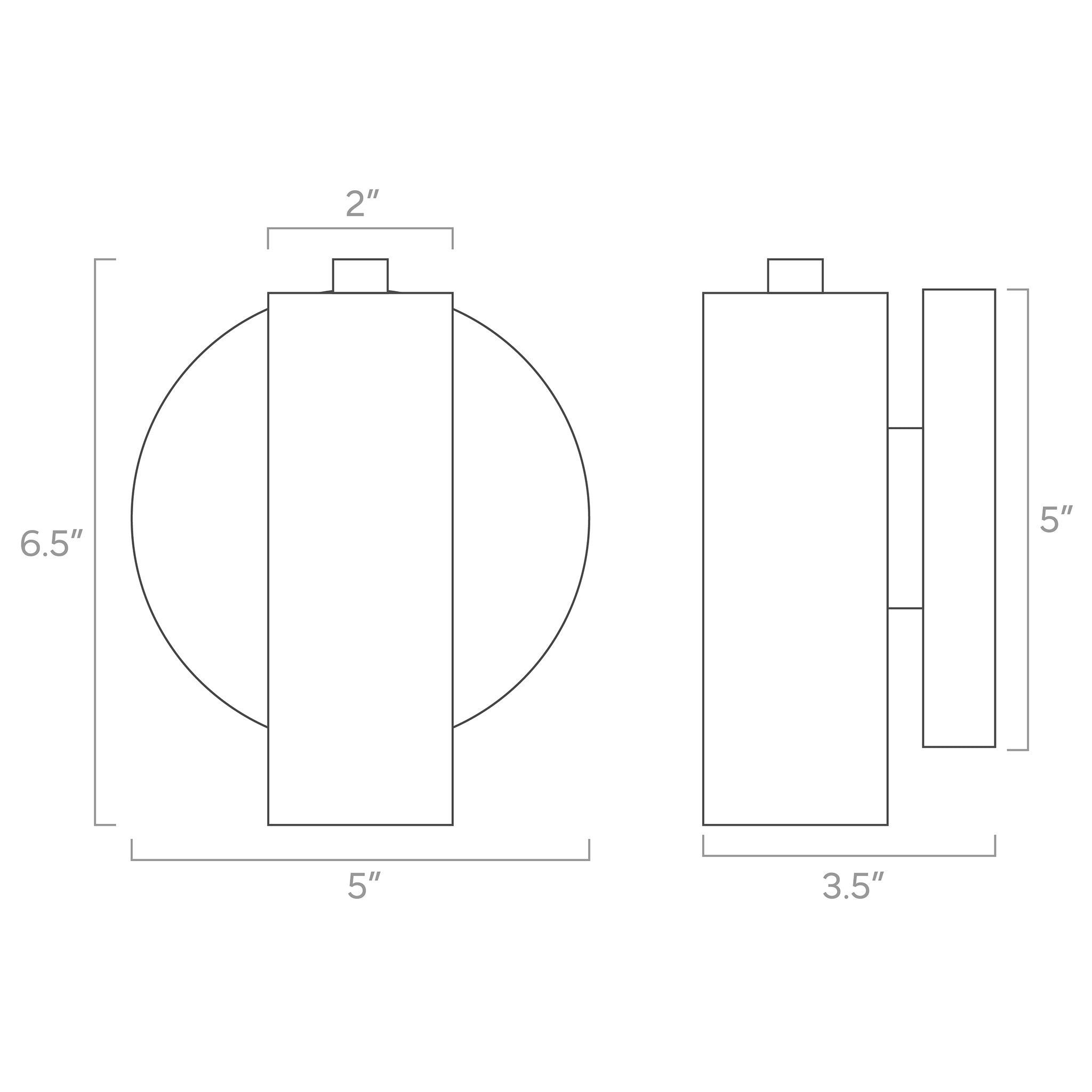 Color Display Sconce
