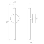 Color Major Sconce 21"