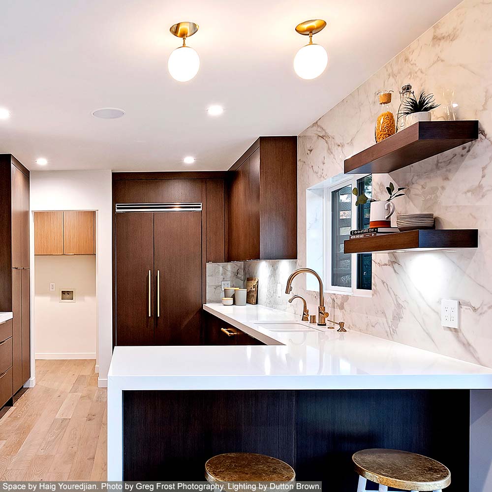 Color Cap Flush Mount 6"