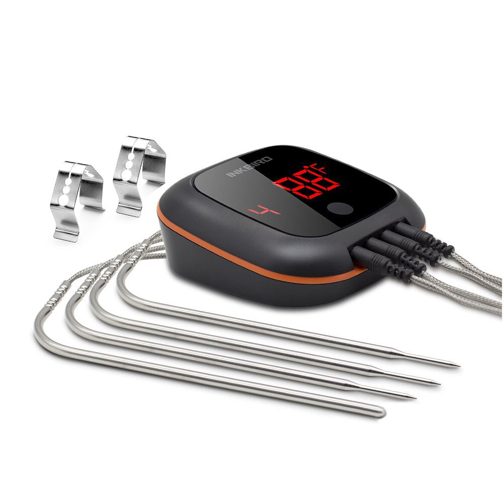 Wireless Bluetooth Meat Thermometer with Probes for BBQ & Grilling