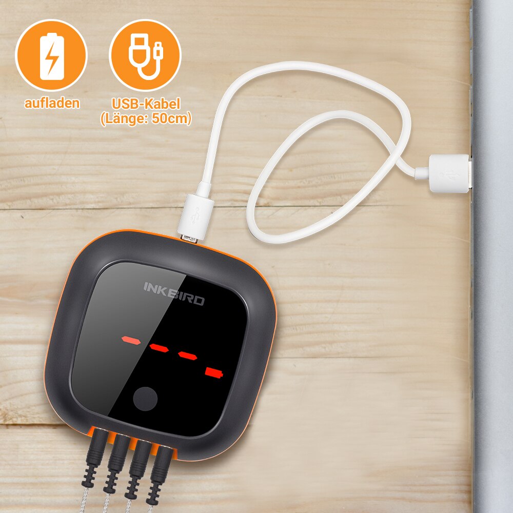 Wireless Bluetooth Meat Thermometer with Probes for BBQ & Grilling