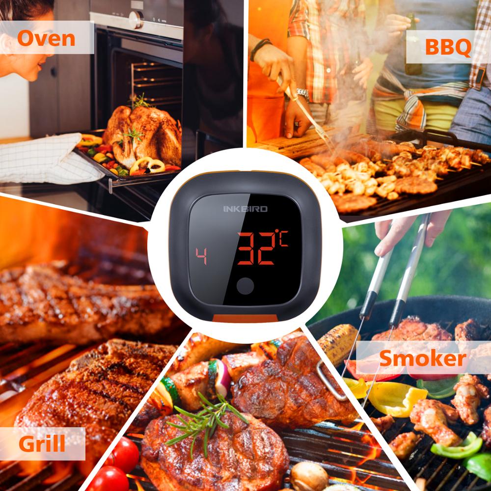 Wireless Bluetooth Meat Thermometer with Probes for BBQ & Grilling