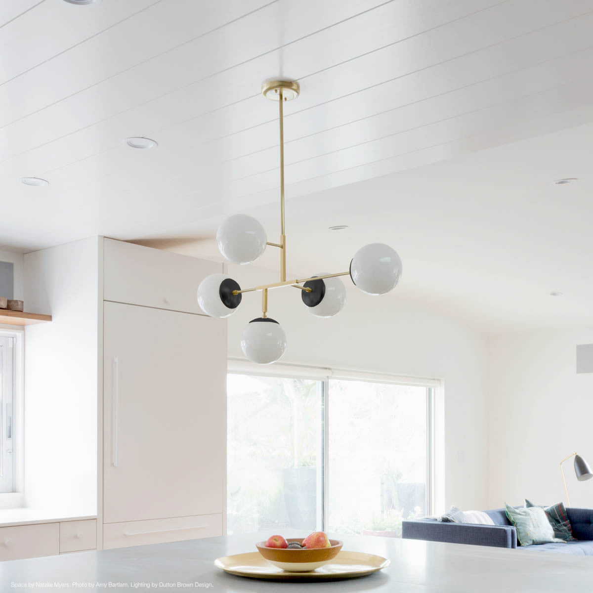 Color Prisma Chandelier 35"