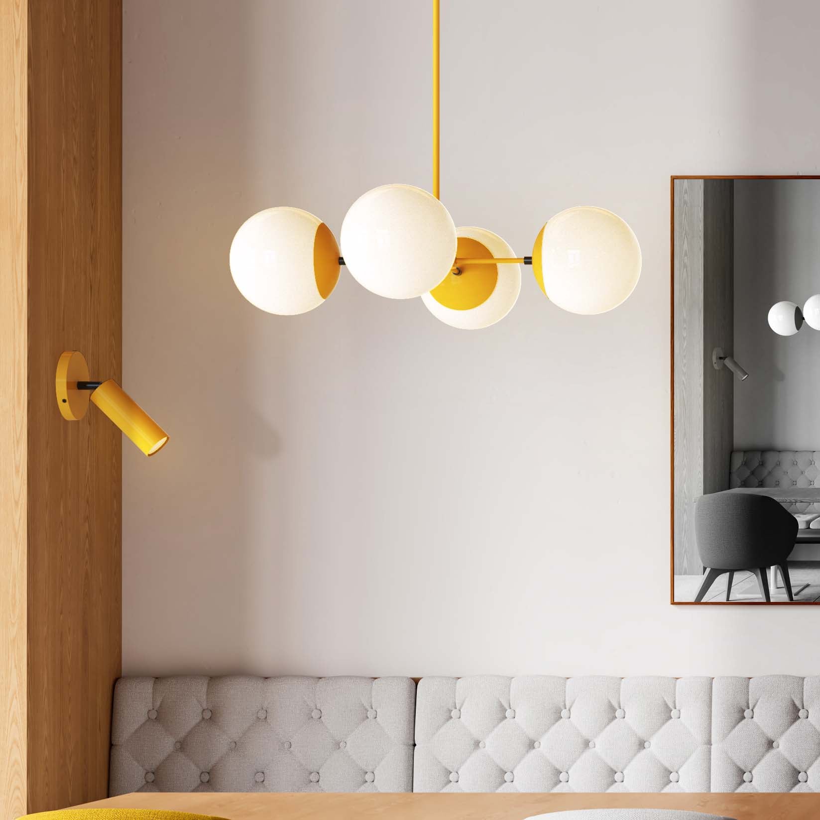 Color Big Orbi Chandelier