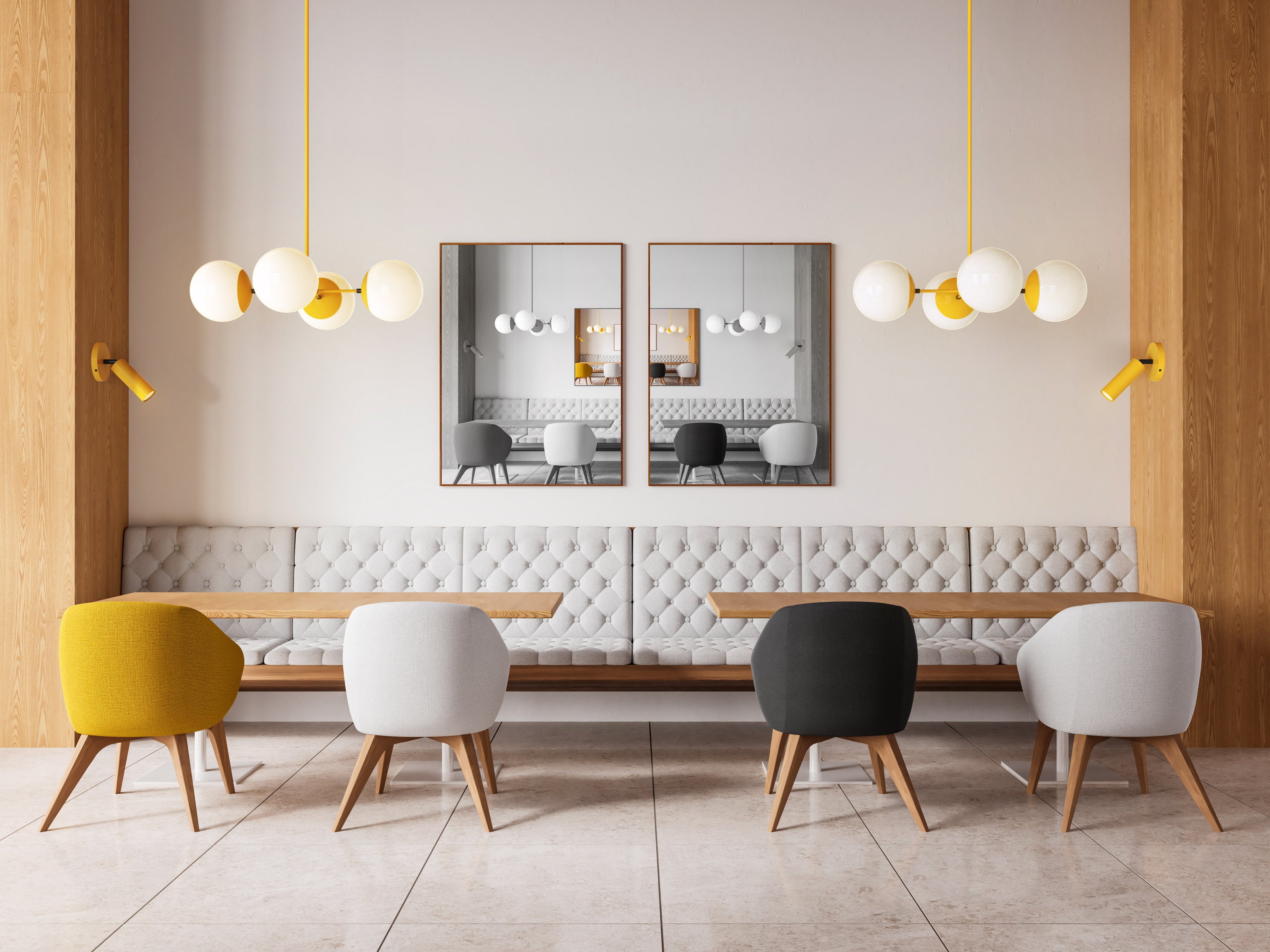 Color Big Orbi Chandelier