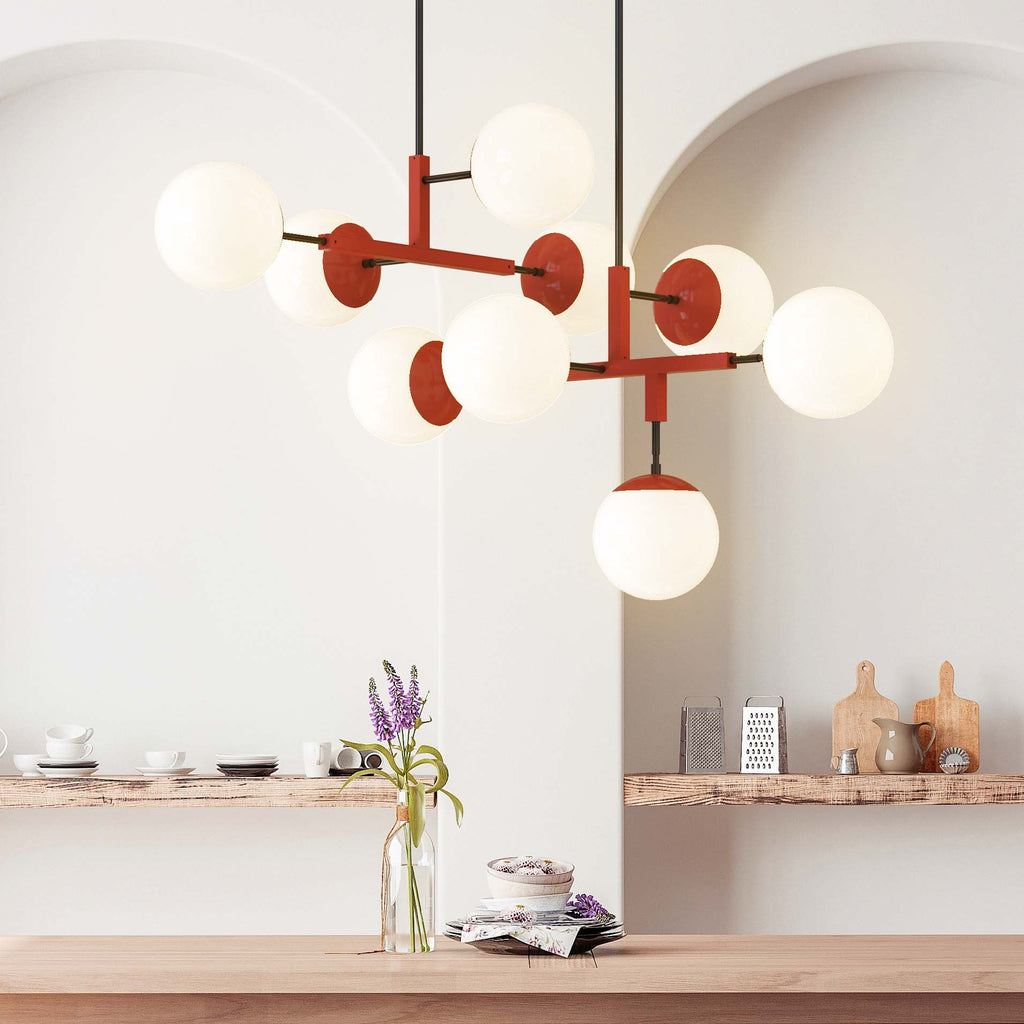Color Big Status Chandelier 42"