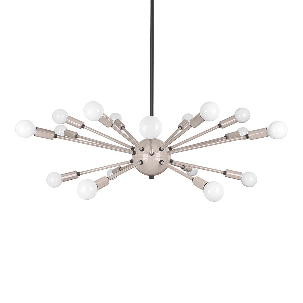 Color Elliptical Sputnik Chandelier
