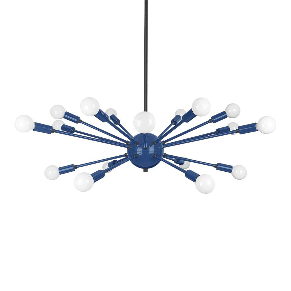 Color Elliptical Sputnik Chandelier