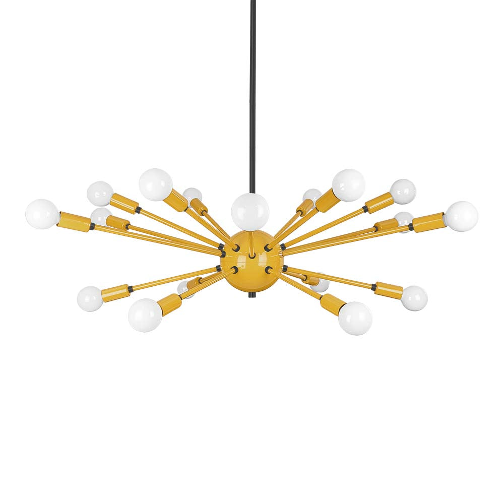Color Elliptical Sputnik Chandelier