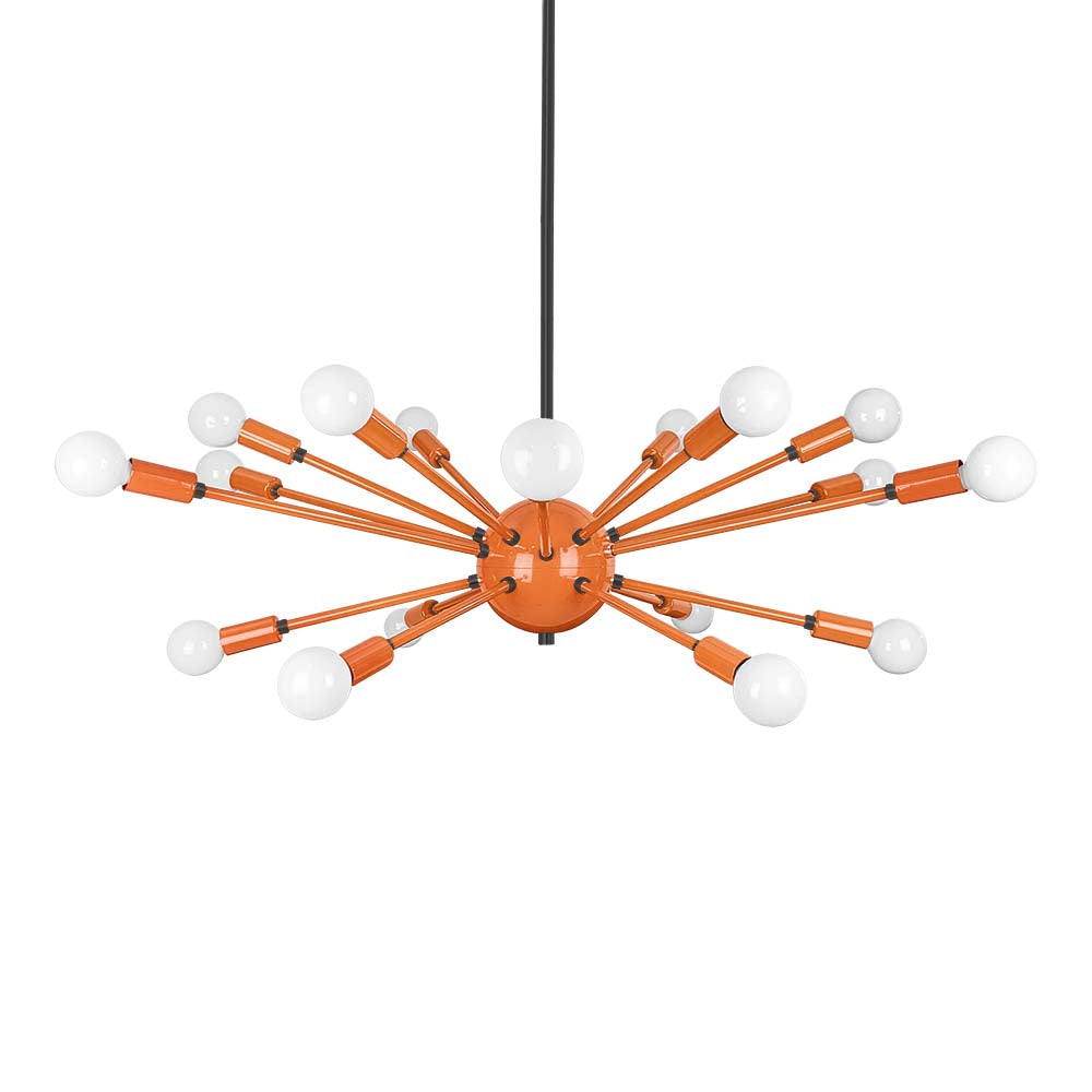 Color Elliptical Sputnik Chandelier
