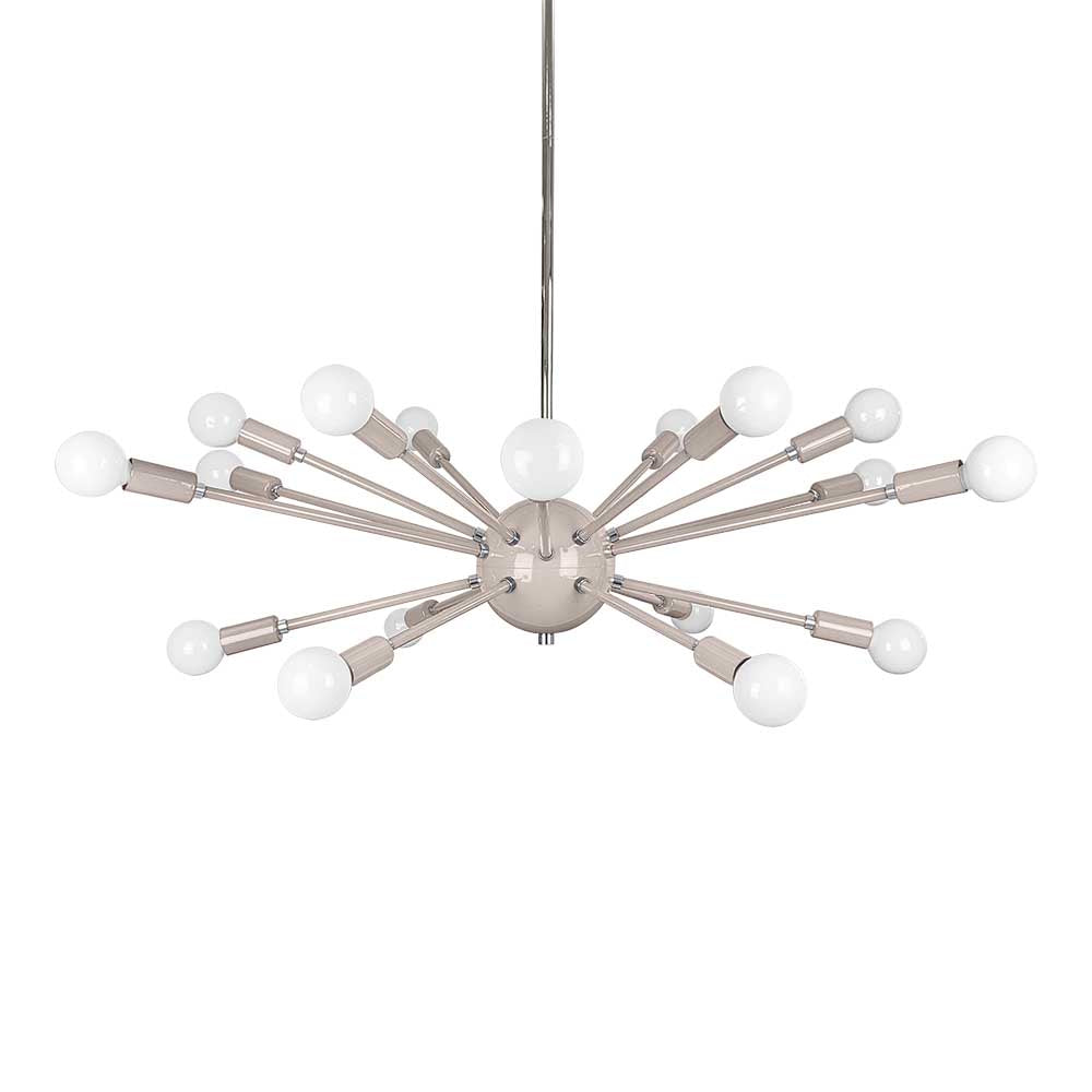 Color Elliptical Sputnik Chandelier
