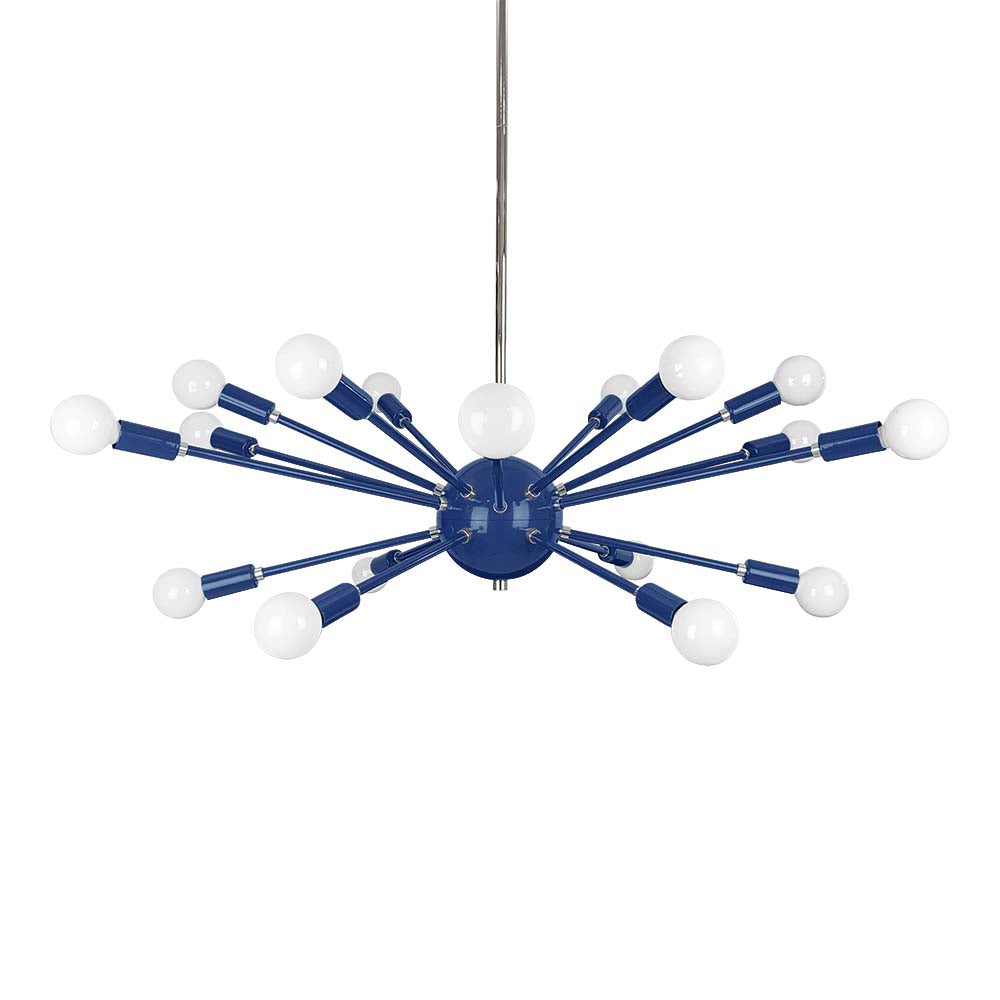 Color Elliptical Sputnik Chandelier