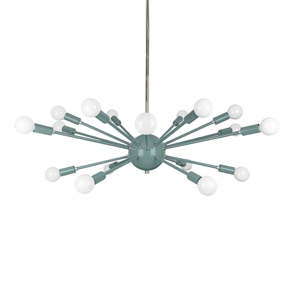 Color Elliptical Sputnik Chandelier