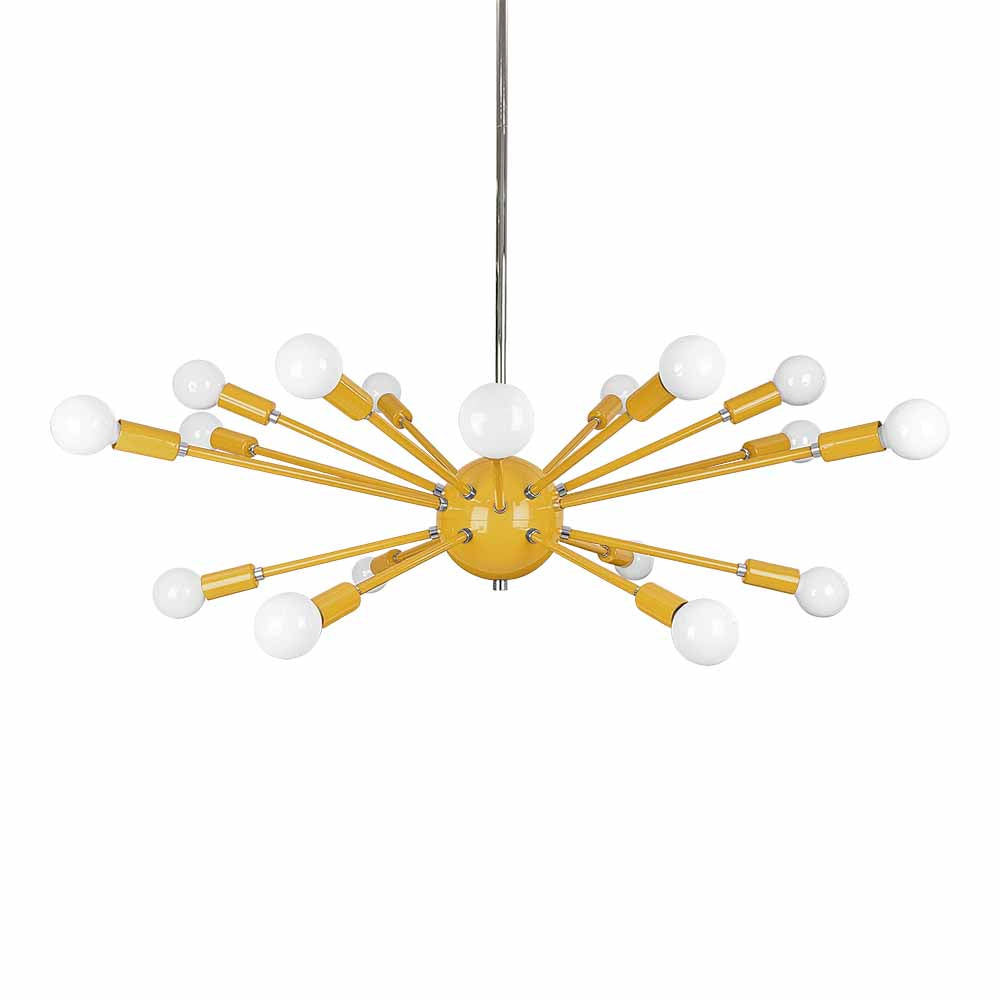 Color Elliptical Sputnik Chandelier
