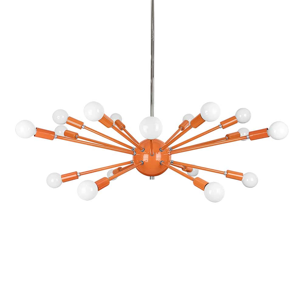Color Elliptical Sputnik Chandelier