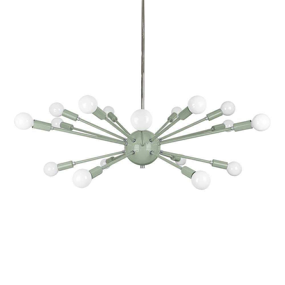 Color Elliptical Sputnik Chandelier