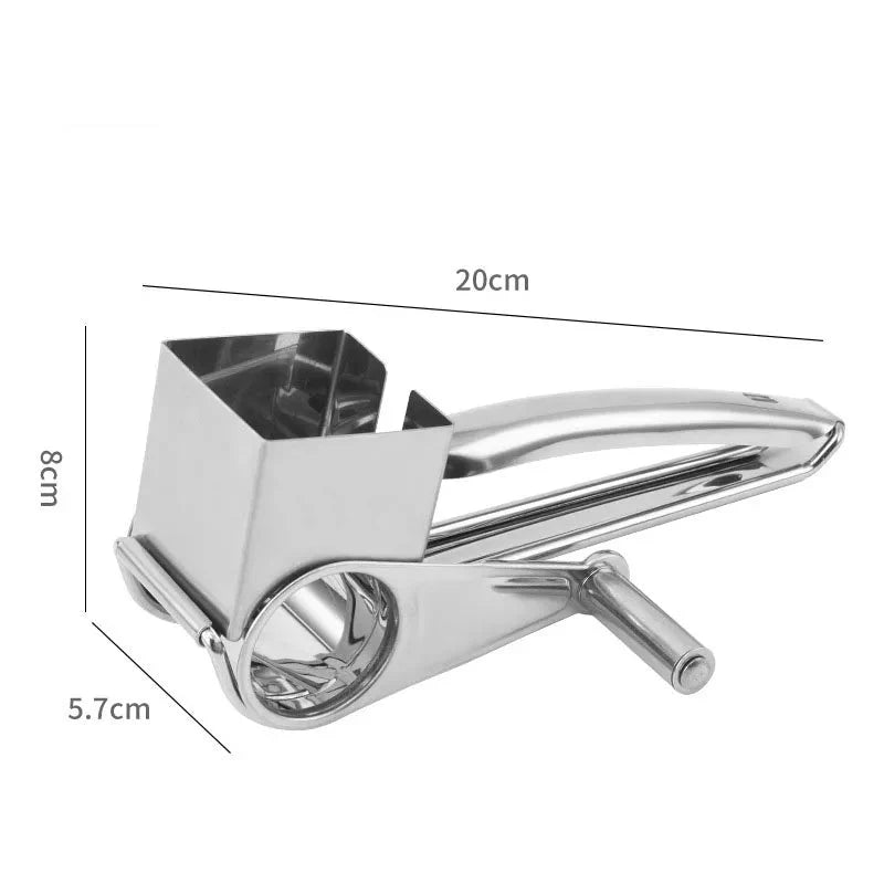 Stainless Steel Handheld Cheese and Vegetable Grater
