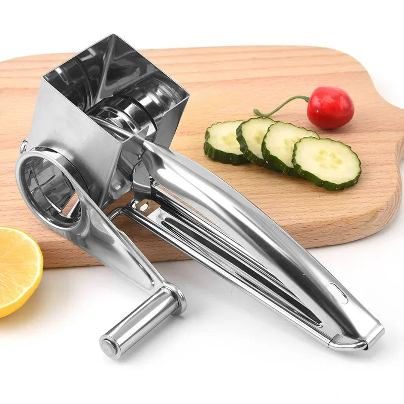 Stainless Steel Handheld Cheese and Vegetable Grater