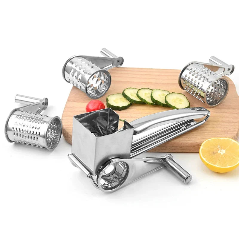 Stainless Steel Handheld Cheese and Vegetable Grater