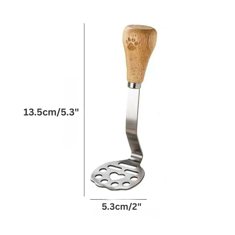 Stainless Steel Potato Masher Manual Fruit Vegetable Pressure Crusher