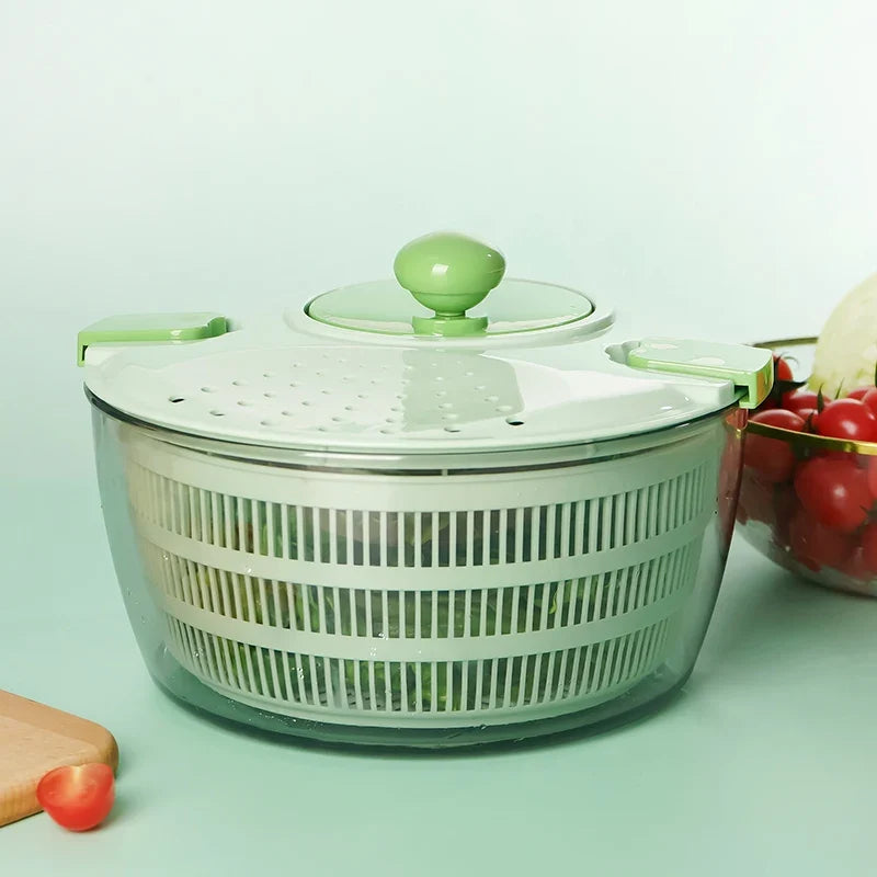 Vegetable Salad Spinner Washer Drainer Kitchen Strainer Tool