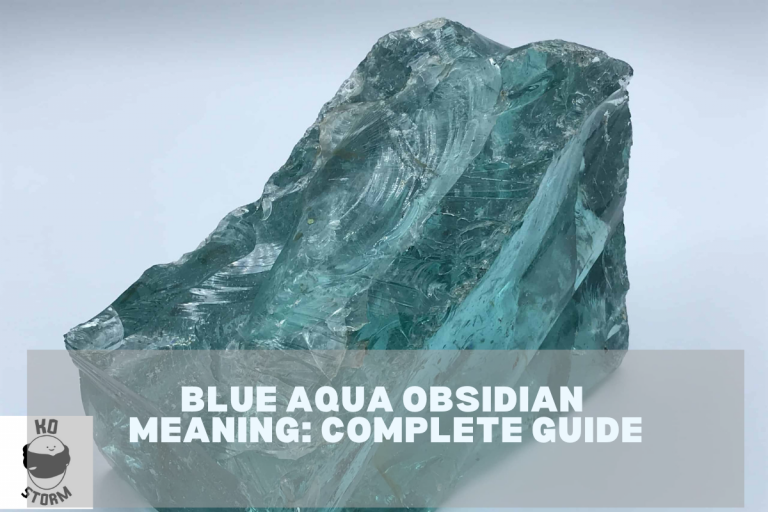 Blue Aqua Obsidian Meaning